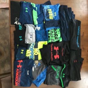 Boys Lot of Under Armour Clothes Size 6